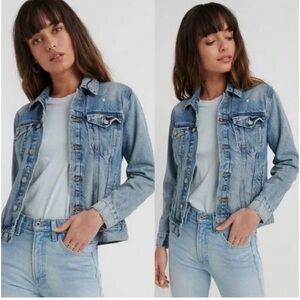 Lucky Brand Light Blue Denim Jacket